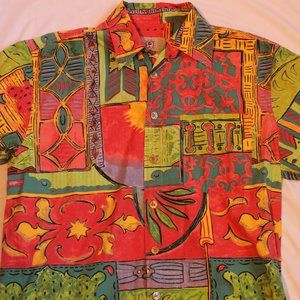 Vintage Men's Button Up| The Territory Ahead